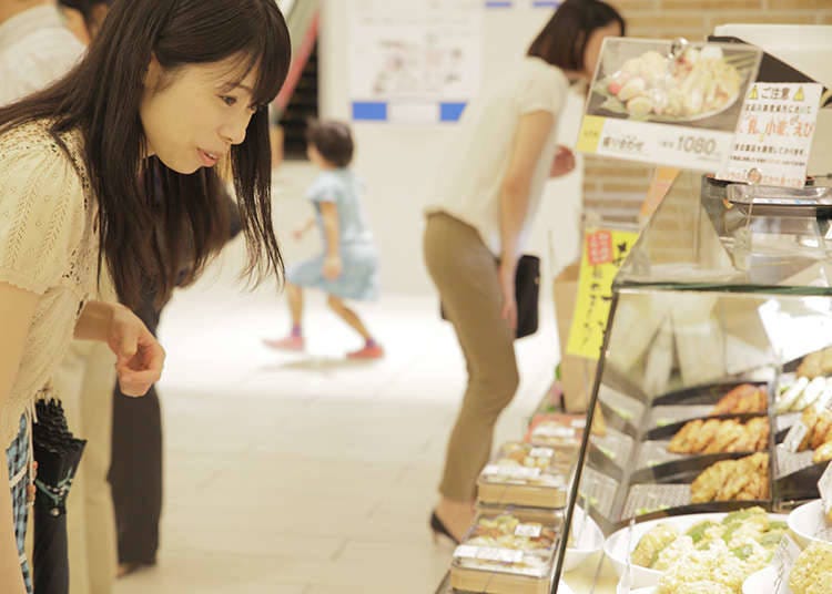 A Department Store's Basement Food Floor