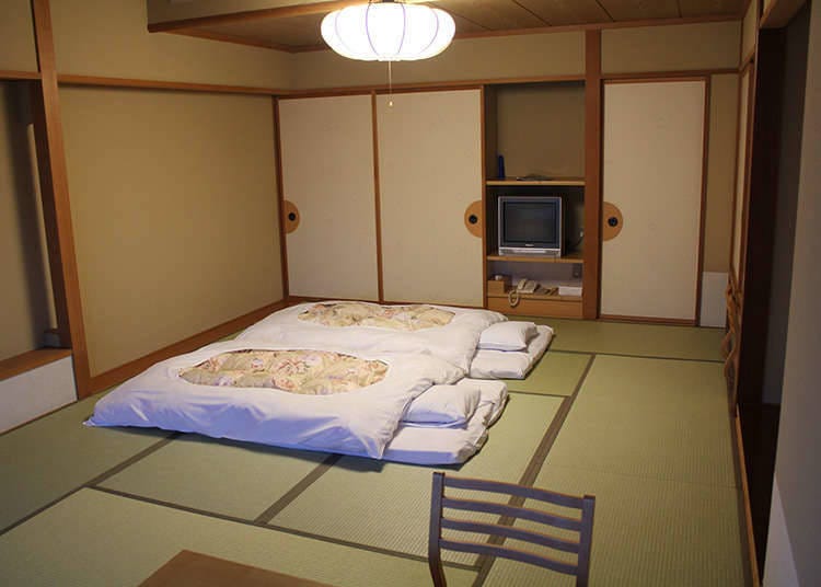 Differences from Hotels and Ryokans