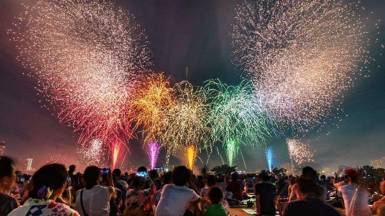 2025년 5월, 7월, 8월 일본 도쿄 불꽃놀이(하나비) 축제 정리