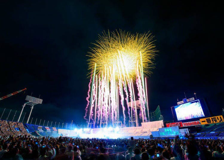 Jingu Gaien Fireworks Festival 2023 (Early August)