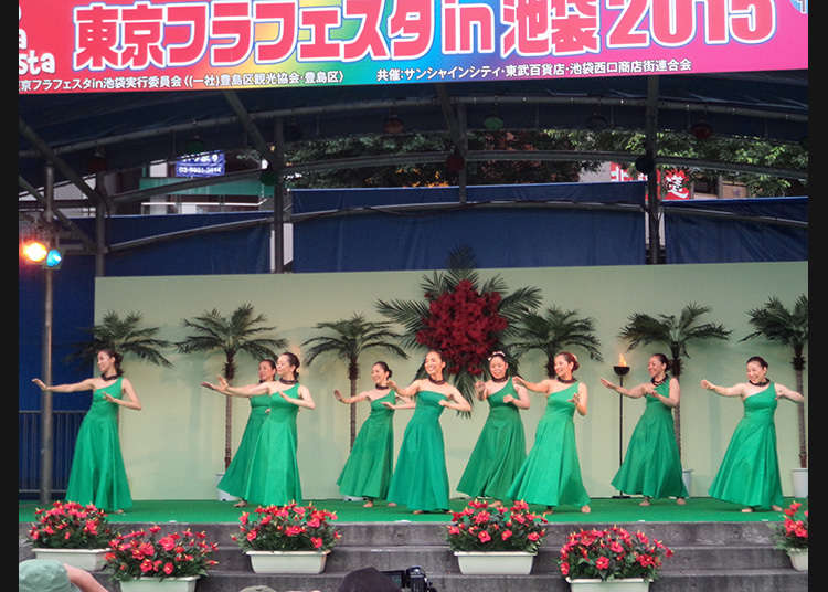 Tokyo Hula Festa in Ikebukuro