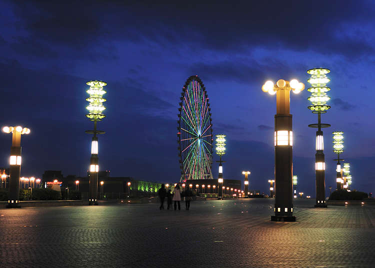 A Magical Night Scene from Yume no Ohashi, the “Big Bridge of Dreams”