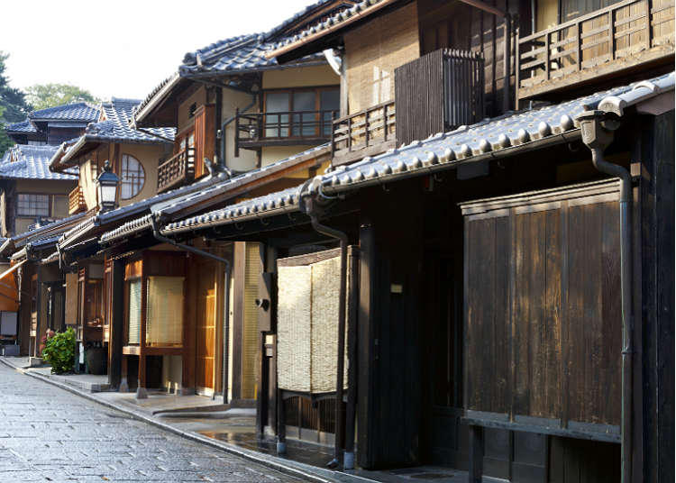 具有历史的日本街道