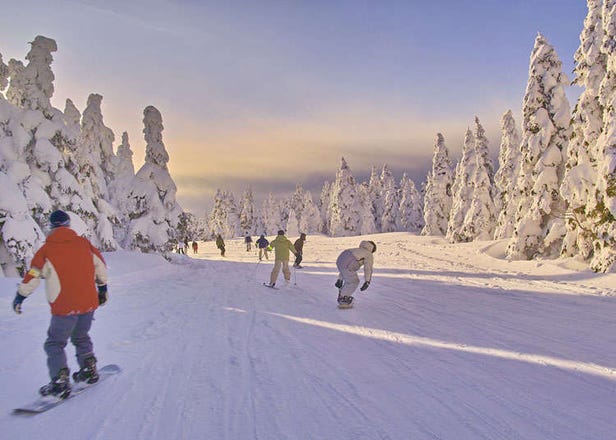 日本冬天的休閒活動：滑雪＆各種雪上活動
