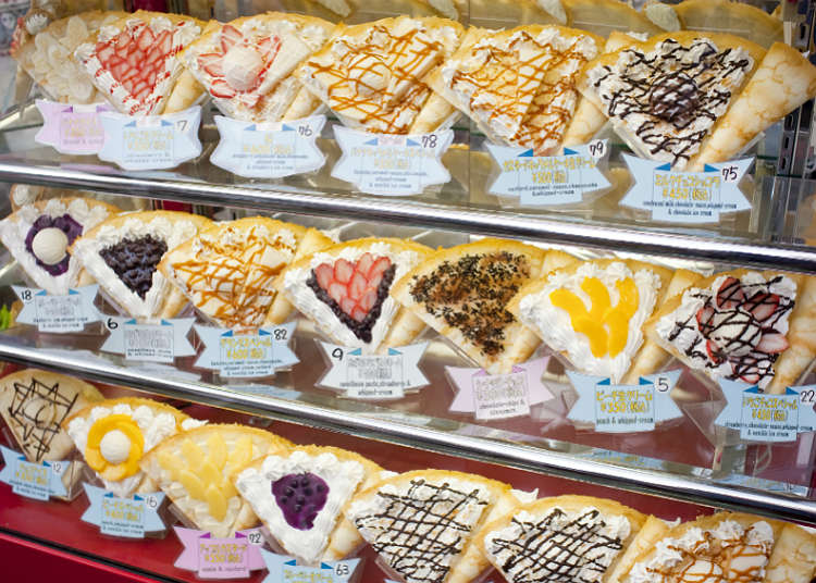 Where to Find Crepes in Japan?