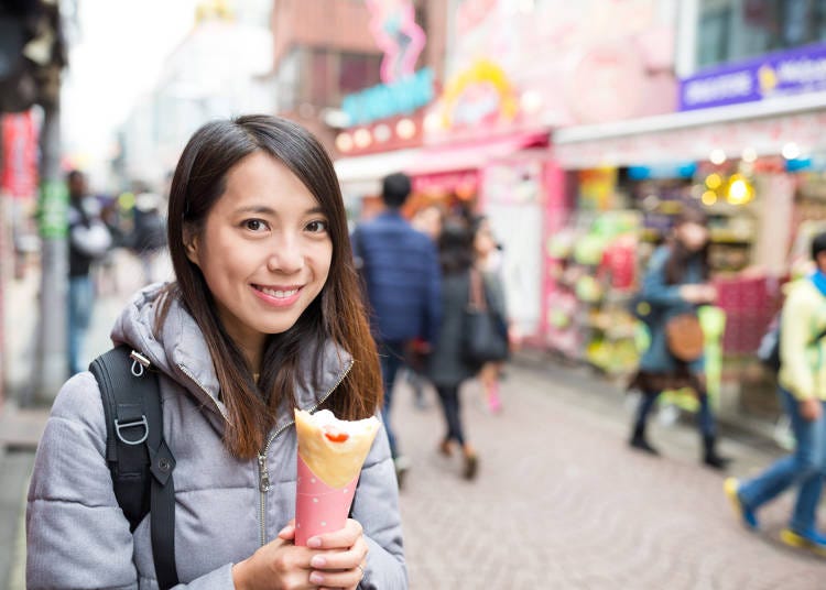 Harajuku: A Crepe Lover's Heaven