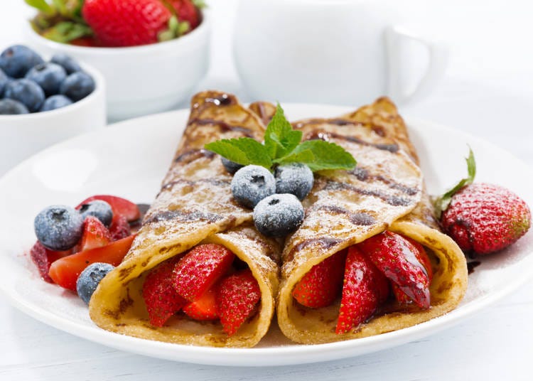 Crepe Toppings: Dessert