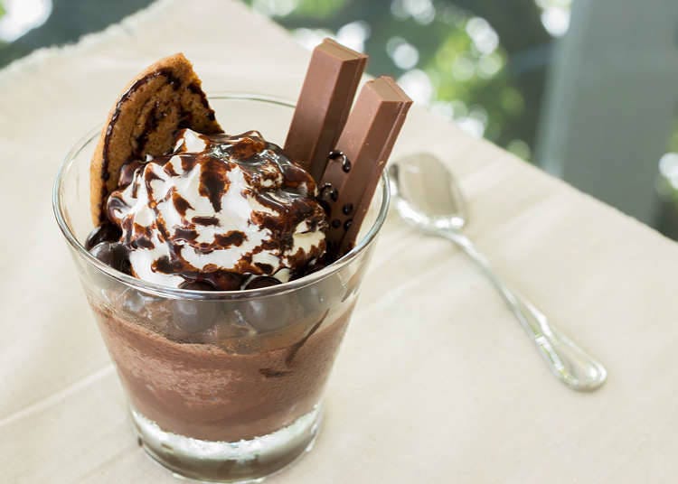 What kind of chocolate can be found in Japan?