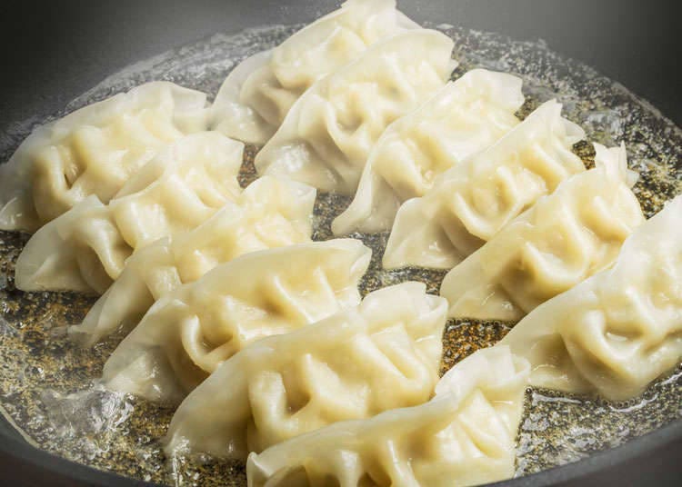 Types of gyoza