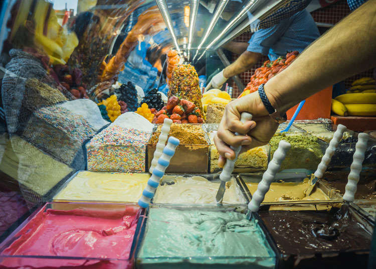 Dondurma (Turkish-style ice cream)