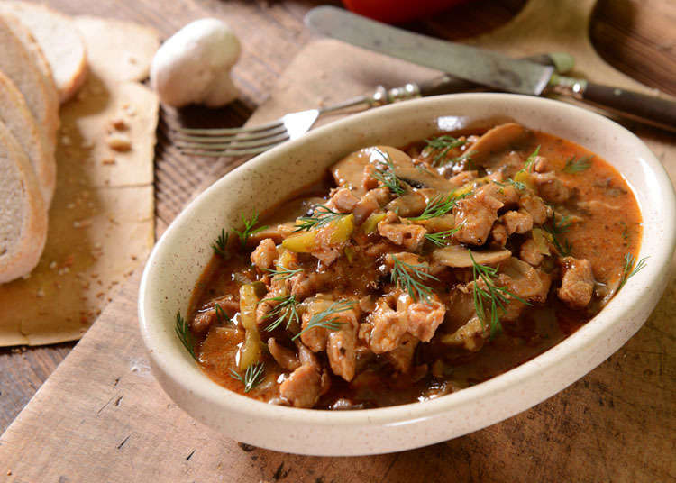 Beef Stroganoff