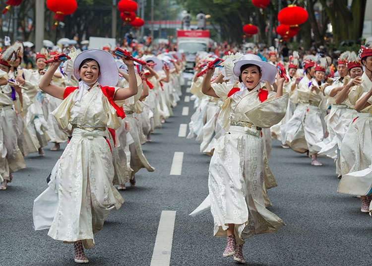 赶走酷暑！东京地区8月举办的各种庆典活动