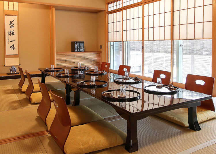 5. KANAME: Kaiseki Delights in a Traditional Parlor