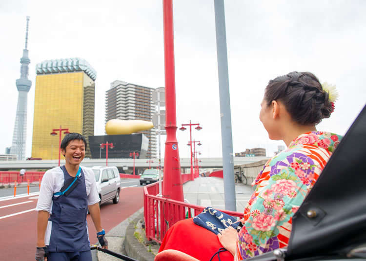 On the Way: Hopping on the Asakusa Rickshaw Tour!