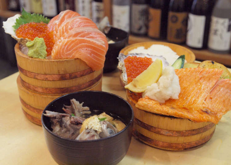 2. Takamaru Sengyoten: Enjoy Fresh Fish in a Relaxed Port Town Atmosphere