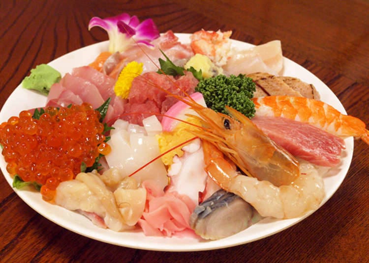 Menu Kaisen-don Mewah dengan Topping Sushi