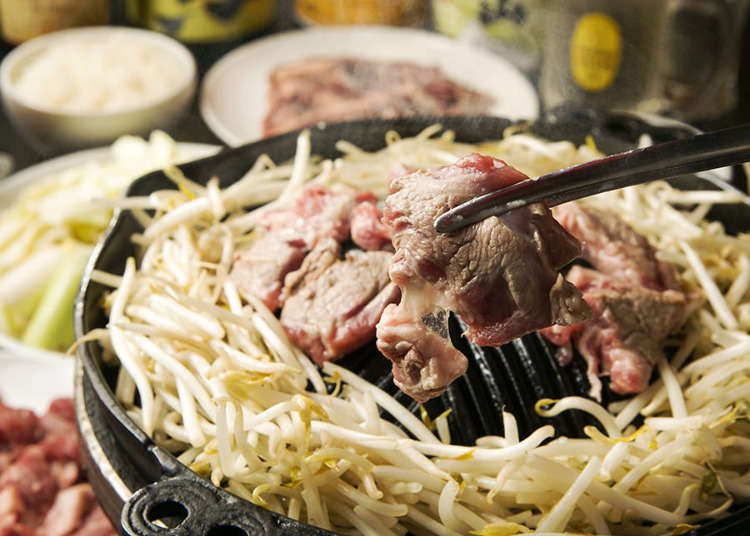1. Lamb BBQ Genghis Khan Daruma: Raw Lamb and High-Class Mutton
