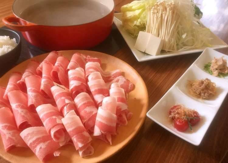 ชาบูชาบูเนื้อหมูเมการะคัดพิเศษ