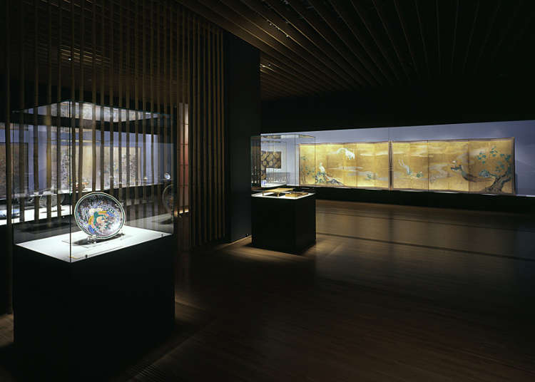 以展覽日本古典美術為主的美術館
