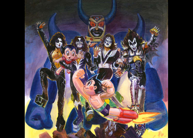 kiss and astro boy collaboration classic rock meets classic anime in harajuku live japan travel guide