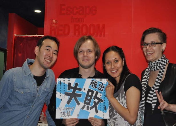 Escape Game: Challenge your Instincts and Team play in Tokyo!