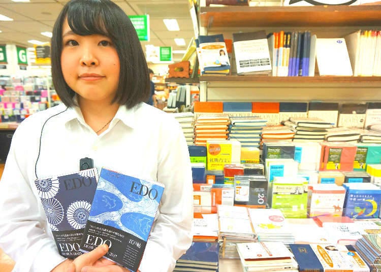 ▲Penanggung jawab Bagian Alat Tulis Tokyu Hands Shinjuku Lantai 8: Yumi Uchida