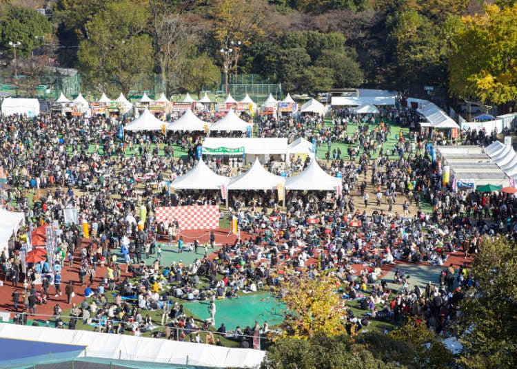 진구가이엔 은행나무 축제(이초 마츠리)-2021년 개최미정