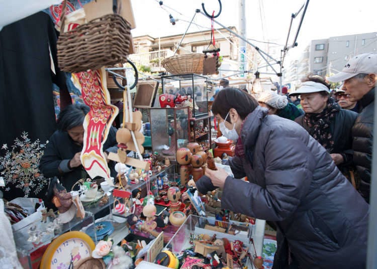 東京12月活動④世田谷舊貨市場