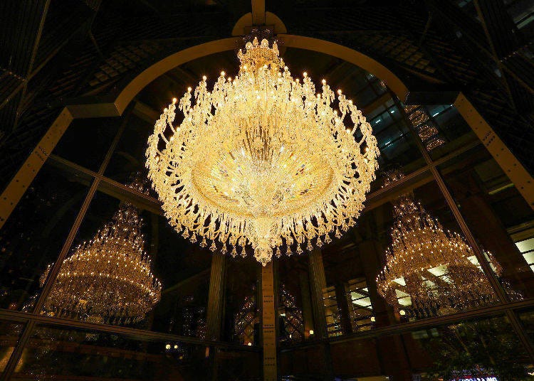 3. Baccarat ETERNAL LIGHTS: One of the world’s largest Baccarat Chandeliers!