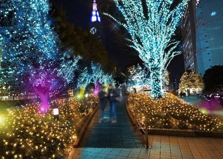 8. Shinjuku’s South Exit Sparkles: Shinjuku Minamillumi