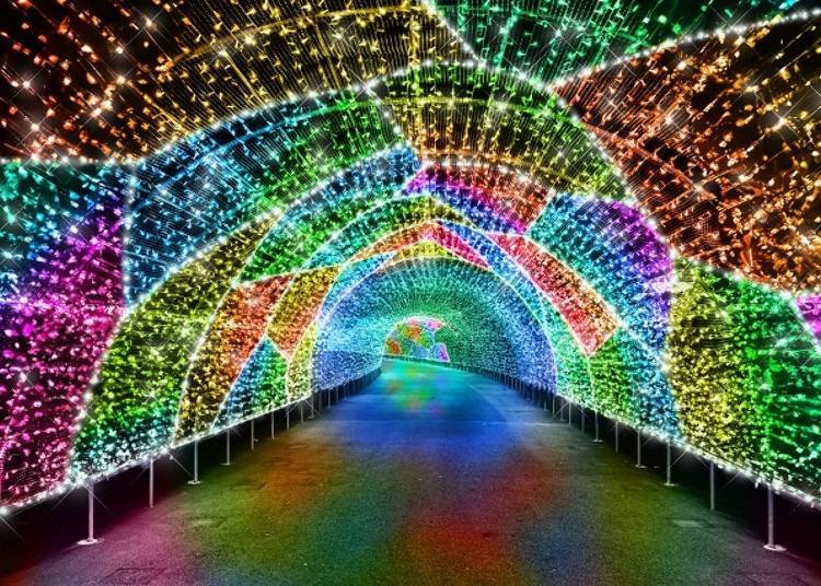 2. The World’s Only Gemstone-Inspired Illuminations: Yomiuri Land Jewellumination® LIGHT is LOVE Diamond 60 Celebration