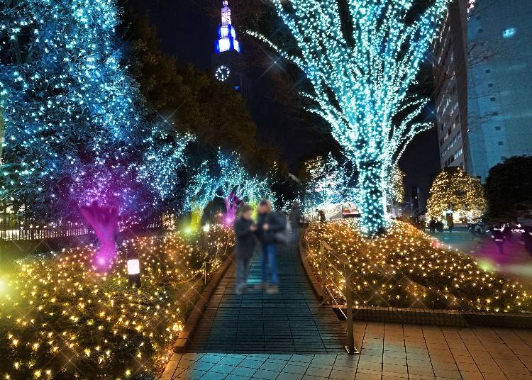 8. 新宿南口エリア全体が光に包まれる「新宿ミナミルミ」