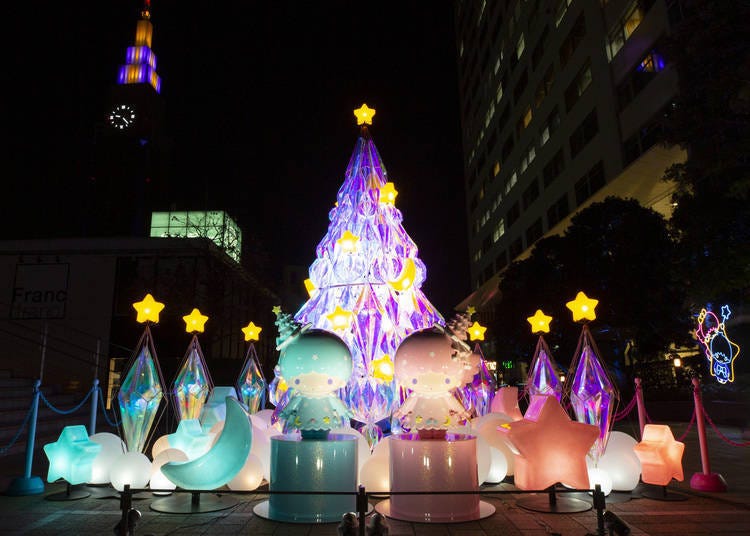 6. 双子星KIKI&LALA点亮冬夜「LittleTwinStars×新宿Southern Terrace TWINKLE COLOR CHRISTMAS」
