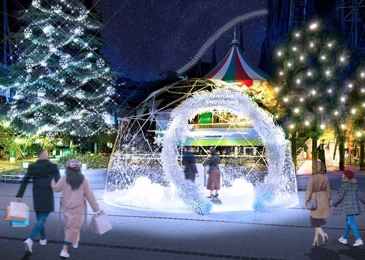 7. 已成冬天慣例！必看的「東京巨蛋城WINTER ILLUMINATION」