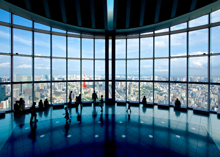Sky Deck: Gaze Upon Tokyo and its Landmarks and Spot Mount Fuji in the Distance