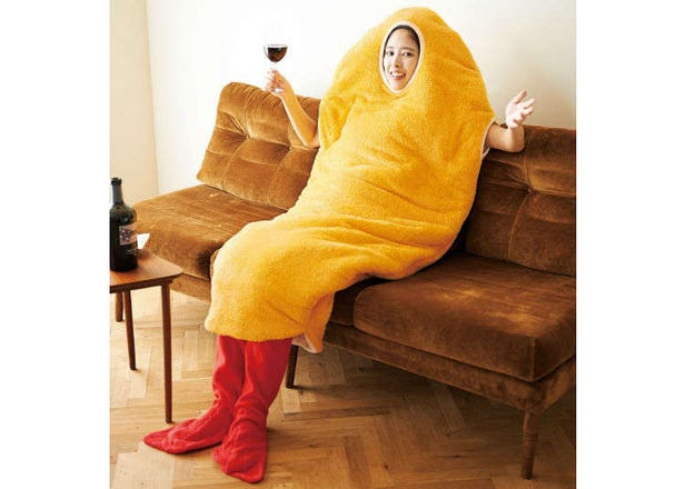 Get Toasty AND Tasty With the Unique Fried Shrimp Sleeping Bag!