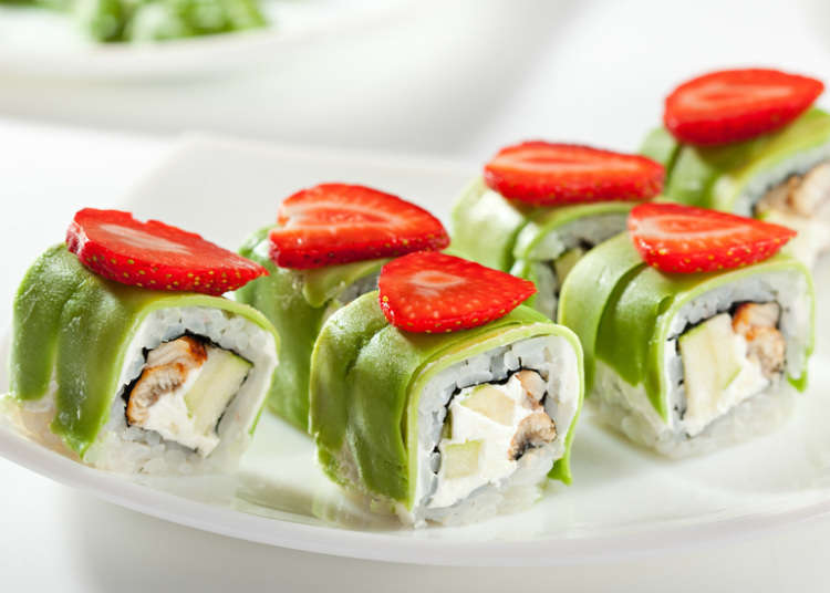 5.  Sushi Going Dessert: Fall in Love with the Irresistible Fruits Roll!