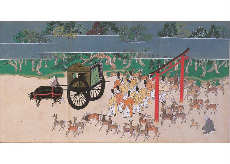 Kasuga Gongen Genki E, 12th Volume Edo period, 1807 Kasuga Shrine, permanent exhibition (changing exhibits)