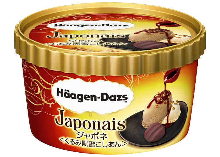 하겐다즈가 일본풍 아이스크림을 선보였다! ‘호두 흑밀 팥소’의 맛