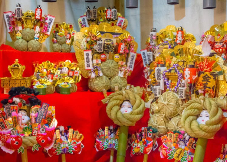 So, why are rakes sold at Asakusa's Tori-no-Ichi?