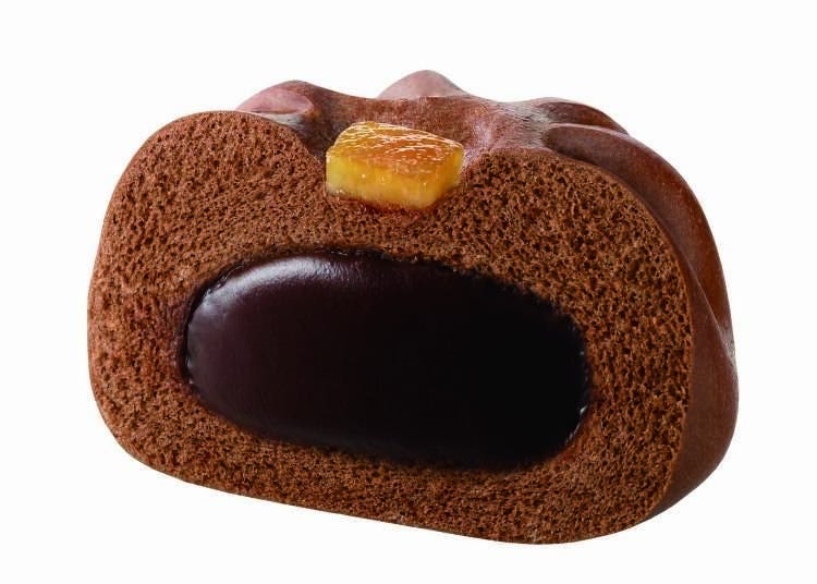 미니스톱: 벨기에 초콜릿의 심오한 맛  따뜻한 디저트 빵