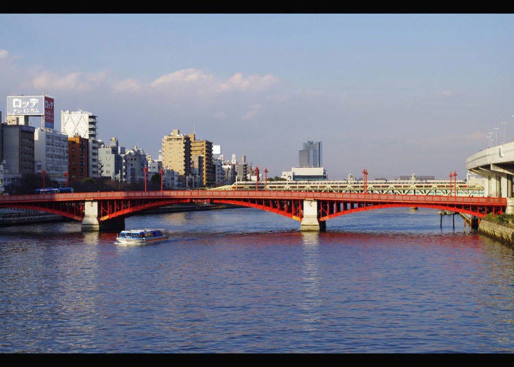 Azuma Bridge area