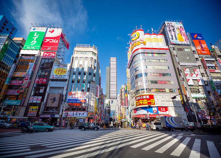 東京 新宿 新宿駅周辺の地図 観光情報 Live Japan 日本の旅行 観光 体験ガイド