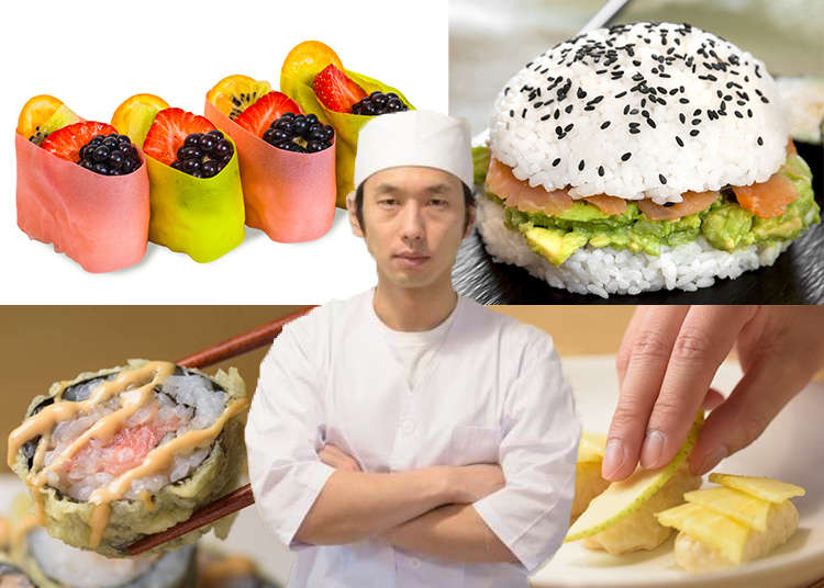 【仰天】海外で独自に進化した寿司は想像以上においしかった