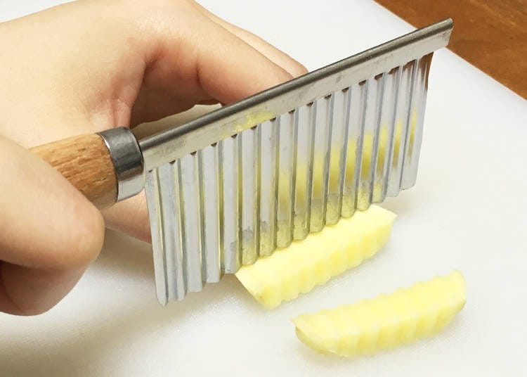Making Crinkle Cut Fries has Never Been Easier!