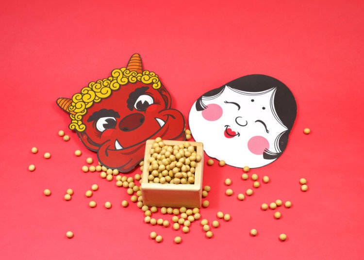 大豆のパワーで悪霊退散!