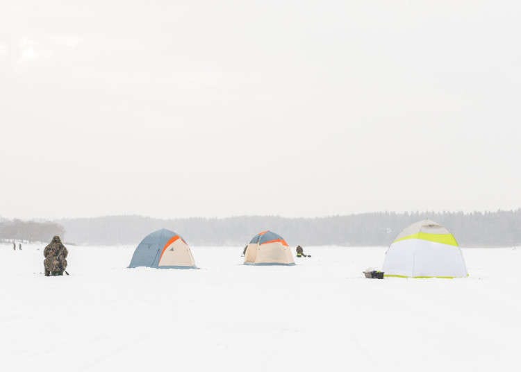 Ice Fishing in Japan: Wakasagi Tsuri