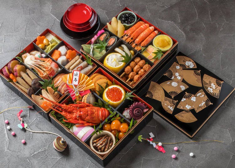 새해의 일본 식사