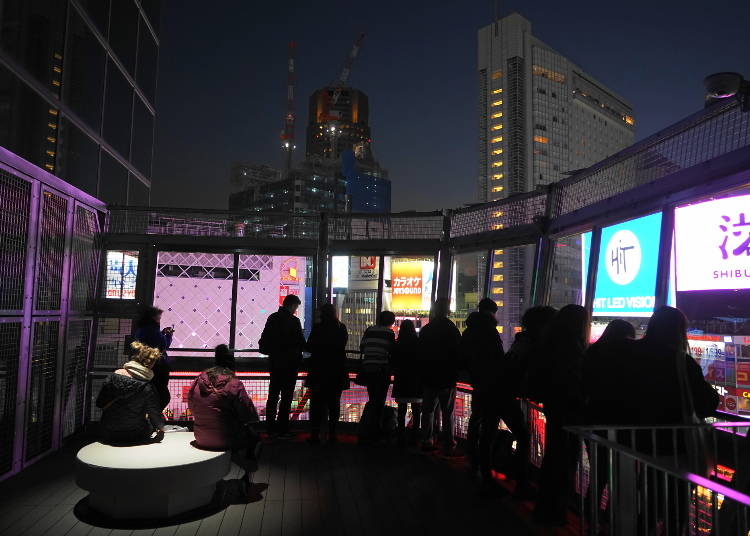 The view from MAG's PARK is directly above Shibuya Crossing (Photo: PIXTA)