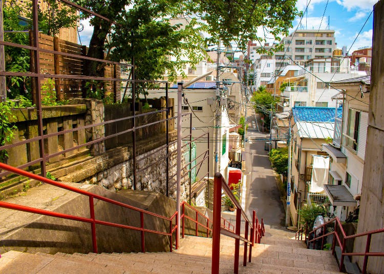 The iconic steps of Suga Shrine (Photo: PIXTA)